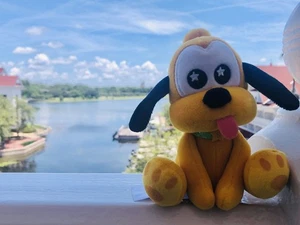 2025 Disney Parks Wishables Shimmer Plush Mystery Box Pluto Only No Box 2 - Picture 1 of 1