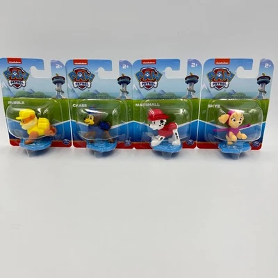 Lote de figuras de cachorro Paw Patrol paquete de escombros persecución mariscal Foto 1 de 4