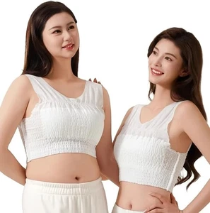 Jetable Wearable Alimentation Soutient-Gorge Super Absorbant & Respirant 2 Blanc - Picture 1 of 5
