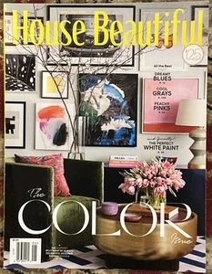 House Beautiful Magazine April May 2021 The Color Issue - Picture 1 of 1