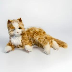 Orange Tabby Cat Companion Pet Joy For All Realistic Animatronic Ageless Innova. - Picture 1 of 11