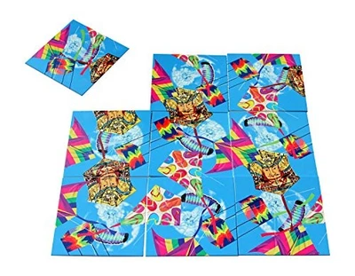 B Dazzle Kites Scramble Squares 9 Piece Puzzle - Image 1 of 2