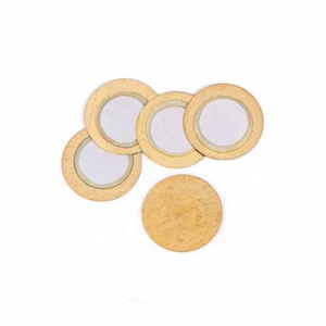 12MM 20MM 27MM Elemento Piezo Ceramico Rame Buzzer Film Beeper - Foto 1 di 3