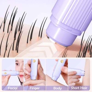 2in1 Facial Hair Removal Women Electric Remover Eyebrow Trimmer Shaver Epilators - Picture 1 of 15