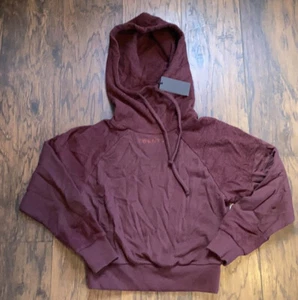 Twenty Montreal Womens Burgundy Hooded Sweatshirt Small - Picture 1 of 12