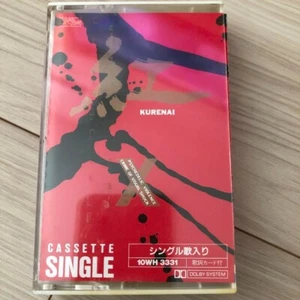X - "Kurenai" Cassette Single 10WH 3331 Sony Group 1988 Release Japan - Picture 1 of 5