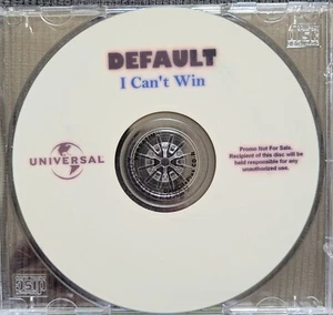 Default - I Can't Win Promo (CD) - Picture 1 of 1