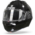 Shark Evo GT Blank Black Modular Helmet - New! Fast Shipping!