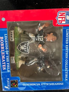 Oakland Raiders Rich Gannon and Jerry Rice duel bobblehead retro - Picture 1 of 8