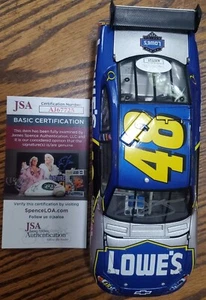 NICE Authentic Autographed Jimmie Johnson 1:24 Scale Diecast Car Signed JSA - Picture 1 of 4
