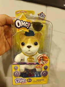 Little Live Pets OMG So Soft Squishy Hip Hop French Bulldog Singing Musical NEW - Picture 1 of 5