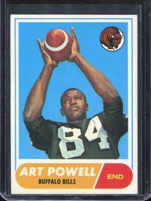 1968   Topps    Football    # 71   Art Powell   (NM-MT)   Near Mint to Mint - Image 1 of 2