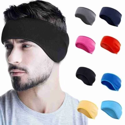 Winter Sports Ear Warmer Headband Running Fleece Thermal Earband for Women Men - Image 1 of 4