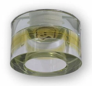 Glas Einbaustrahler Einbauspot Kristallglas Spot Deckenlampe G9 modern - Bild 1 von 1