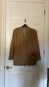 Loro Piana Mens Jacket Nordstrom Sport Coat  100% Cashmere Brown Vintage