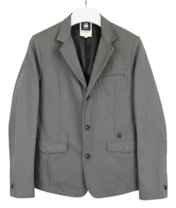 G-STAR Correct Admiral Blazer Men's (EU) 50 Half Lined Grey Single Breasted - Picture 1 of 11
