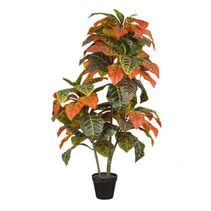 Artificial Fall Tree with Plastic Nursery Pot For Home Office Christmas Decor - Picture 1 of 12