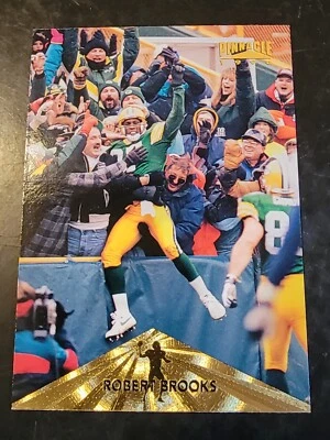 1996 Pinnacle Football #2 Robert Brooks  - Image 1 of 2