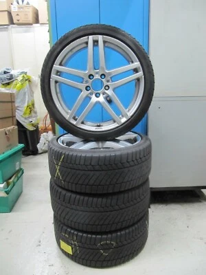 4x Winterkompletträder MB Audi A4 MB C-Klasse auf 19 Zoll ATS Alufelgen - Bild 1 von 4