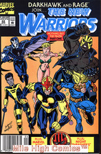 NEW WARRIORS (1990 Series)  (MARVEL) #22 NEWSSTAND Fine Comics Book