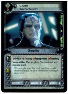 STAR TREK CCG 2E TO BOLDLY GO RARE KARTE THARX 8R68 ex - Bild 1 von 1