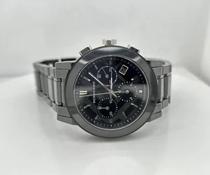 Burberry BU9081 Black Dial Quartz Stainless Steel 38mm Watch - Picture 1 of 9