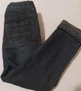 Epic Threads Boys jeans Slim Straight size 6 Army Print On the bottom - Picture 1 of 4