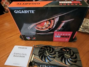 Gigabyte Radeon RX580 Gaming 4G PCIE 3 GDDR 5 Freesync 2 VR READY Video Card - Picture 1 of 12