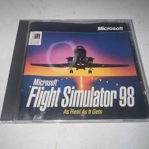 CD-ROM Microsoft Flight Simulator 98 (PC, 1997) - Excelente - Imagen 1 de 3