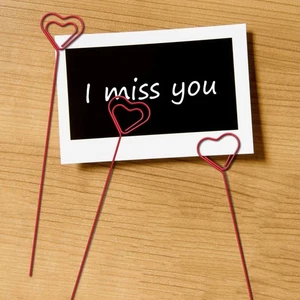 10 Pcs DIY Metal Photo Clip Holders Love Heart Shape Table Holders Decorative - Picture 1 of 11
