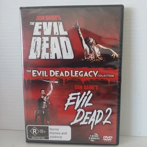 The EVIL DEAD Legacy Collection Movies 1 And 2 DVD Sam Raimi  R18+ R1 & R4 - Picture 1 of 4