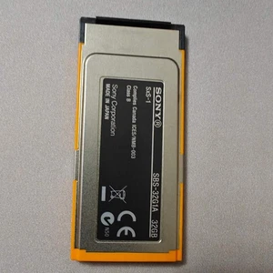 1 Stück Sony SxS 32GB Speicherkarte - OEM - SBS-32G1A für SPHQ HD420HQ HD422 getestet - Bild 1 von 2