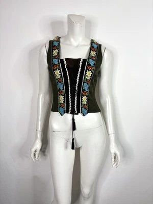 Top Corsé Bávaro Bordado Dolce & Gabbana D&G 42 M De Colección Foto 1 de 4