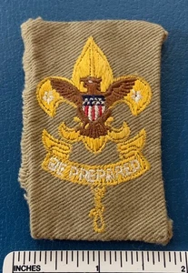 Vintage 1930s FIRST CLASS Boy Scouts of America Rang Badge PATCH BSA Scouting - Bild 1 von 2