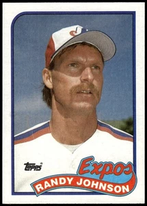1989 Topps Randy Johnson (RC) Rookie HOF Montreal Expos - Picture 1 of 2