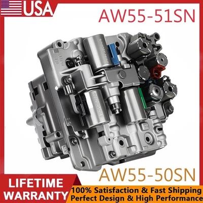 Transmission Valve Body For Volvo XC90 XC70 C30 S50 S40 C70 AW55-50SN AW55-51SN Foto 1 de 4