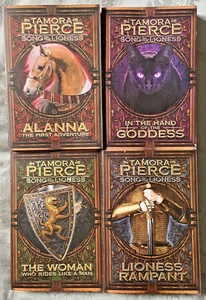 Lot of 4 Song of the Lioness * Complete * Tamora Pierce * TPB Unread - Picture 1 of 2