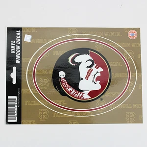 Florida State University Vinyl Sticker Decal 6" NCAA College Football Seminoles - Picture 1 of 1