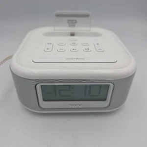 iHome iPL23 FM BIANCO Sveglia Radio Stereo Lightning Dock Carica con Cavo - Foto 1 di 9