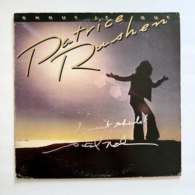 Patrice Rushen 签名亲笔签名 Shout It Out 乙烯基专辑 — 第 1/2 张图片