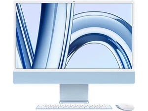 Apple iMac (2023), 24" Retina 4.5K, Chip M3, 8 GB, 256GB SSD, Azul - Imagen 1 de 6