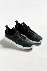 Zapato para hombre K-Swiss GEN-K Icon tejido Gary Vee negro/verde kelly - Imagen 1 de 12