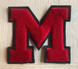 Vintage Varsity M Letter Patch - Picture 1 of 5