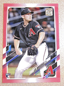 2021 TOPPS UPDATE US74 J.B. BUKAUSKAS MOTHERS DAY PINK 18/50 DIAMONDBACKS ROOKIE