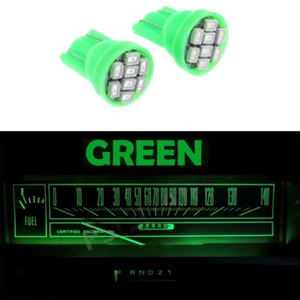 Gauge Cluster LED Bulbs Kit Green For Ford Mercury 73-78 Full Size LTD Marquis - Picture 1 of 7