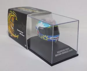 MINICHAMPS valentino rossi Model Scale 1:8 Helmet AGV Motogp Gp Mugello 2008 - Picture 1 of 4