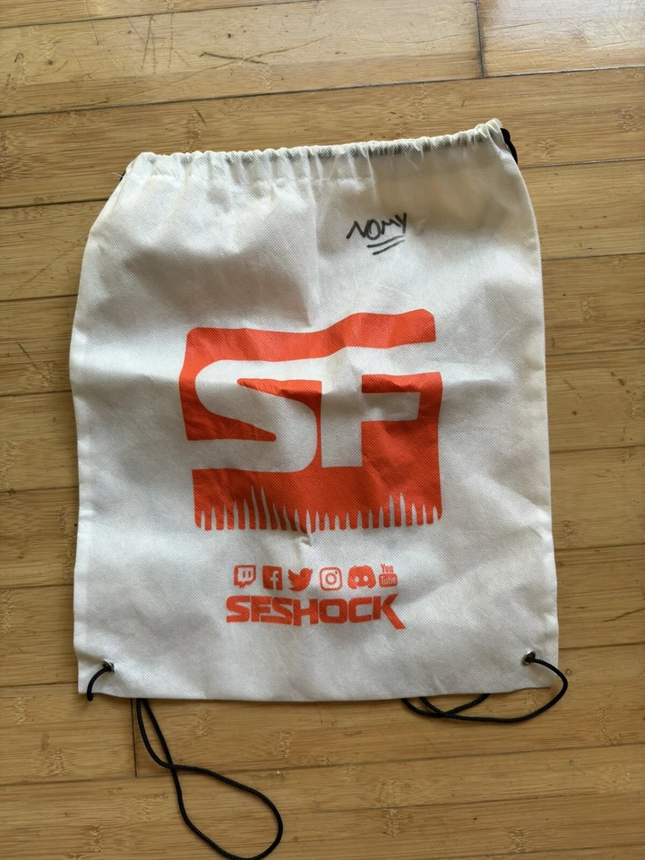 SF Shock Signed Drawstring Bag Overwatch League - Image 1 of 3