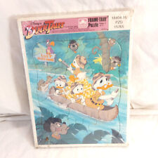 Vintage Set of 8 Disney Golden Frame Tray Puzzles Duck Tales 4512F-4 NEW SEALED