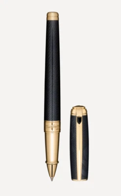 S.T. Bolígrafo Dupont James Bond 007 negro y dorado, 412048, nuevo en caja Foto 1 de 4