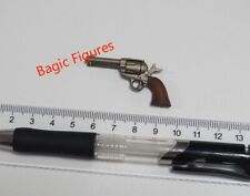1/6 Action Figures Model PRESENT TOYS PT-sp43 Western robber silvery revolver